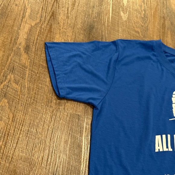 Dallas Mavericks Adult Size XL T Shirt All In NBA Men Large Blue - Picture 5 of 7